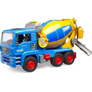 Image of Bruder 01063 - MAN TGA Cement Mixer Limited Jubileumeditie - 1:16